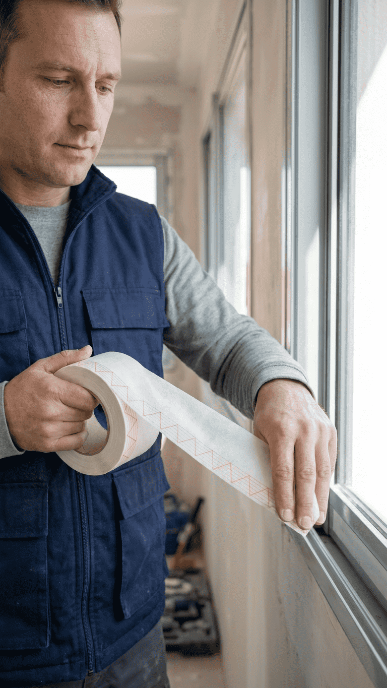 Fensterband FAB 1500, blau, 1500 1 SK 25 m - DE und BG Dicht GmbH