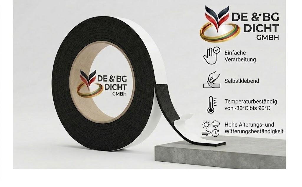 Fugendichtband 20/8-12 mm, schwarz, 4,3m