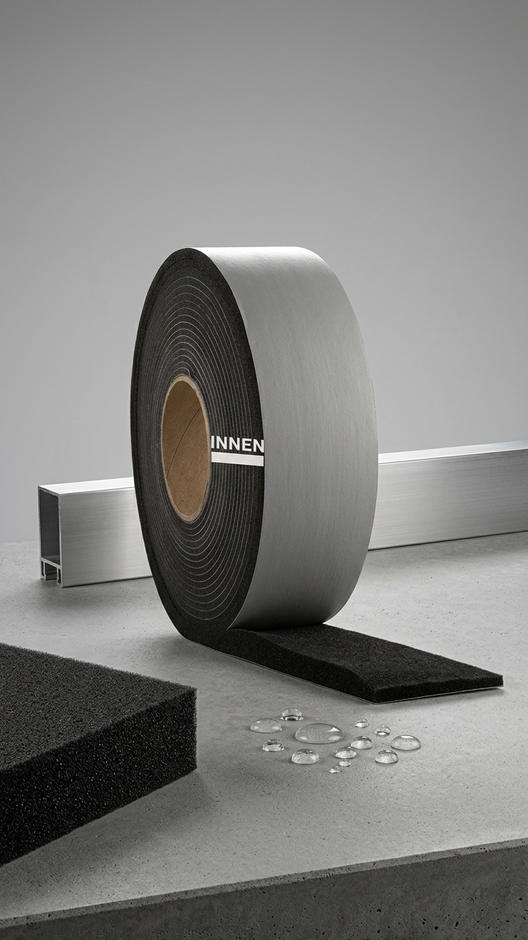 Multifunktionsdichtband 70/10-20 mm, schwarz, 4,5 m