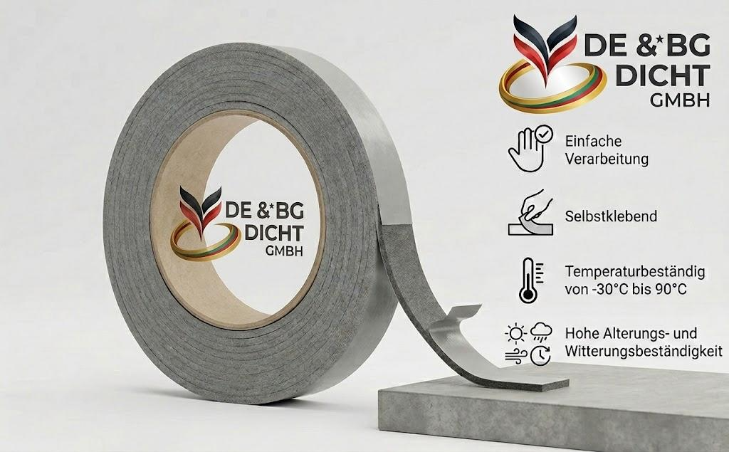 Fugendichtband 84/5-10 mm, grau, 6 m