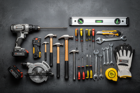 Die perfekte Sammlung von Werkzeugen für Heimwerker und Profis: Total Tools