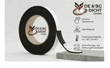 Fugendichtband 25/10-18 mm, schwarz, 4,5m - DE und BG Dicht GmbH