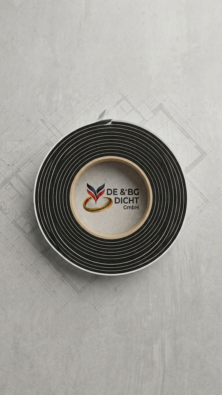 Joint sealing tape 50/10-20 mm, black, 7m