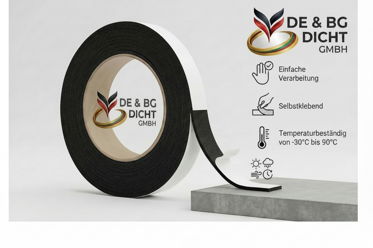 pre-compressed sealing tape BG1, 2-3mm, 12.5m