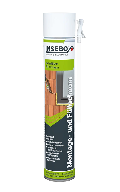 INSEBO Montage- und Füllschaum 500 ml - DE und BG Dicht GmbH