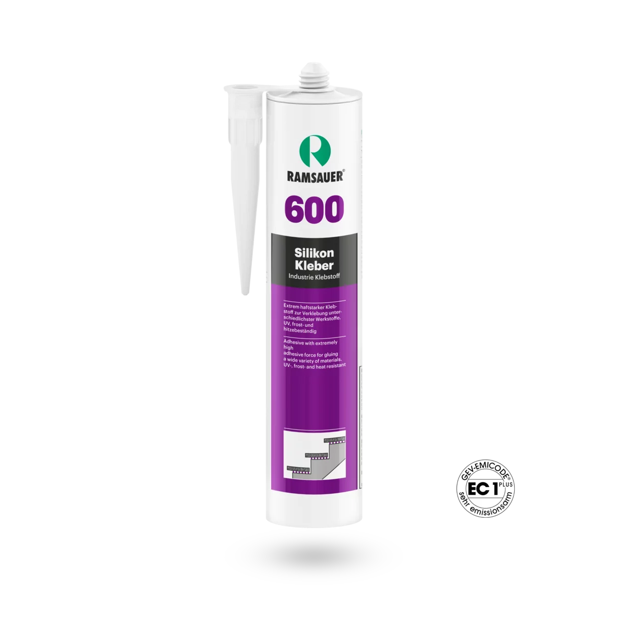 Ramsauer 600 Silikon Kleber 310 ml