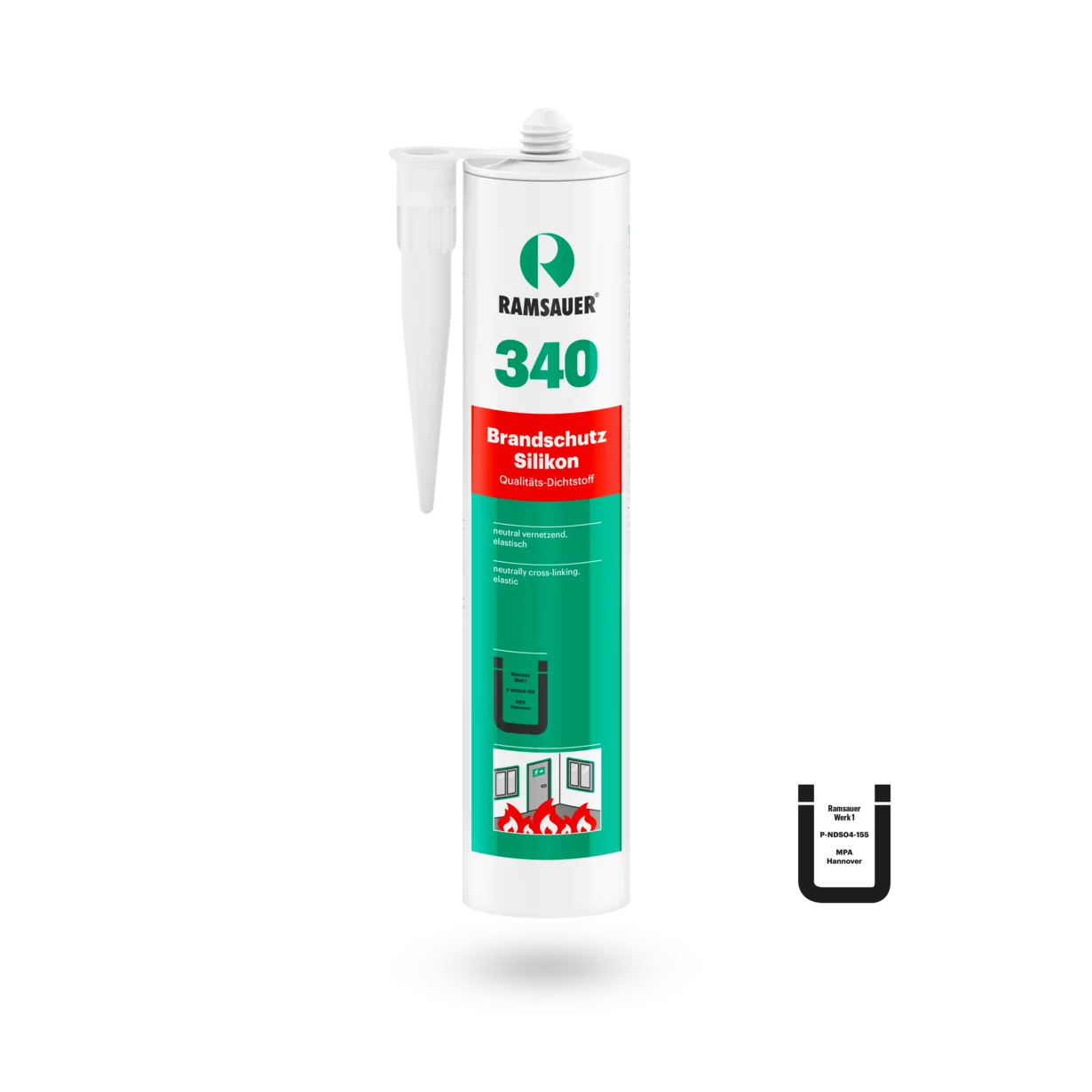 Ramsauer 340 Brandschutz Silikon, 310 ml