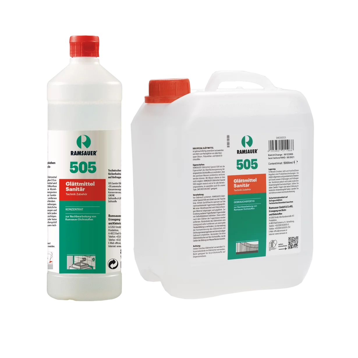 Ramsauer 505 Glättmittel Sanitär 1000 ml